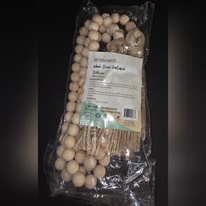Simply Earth Wooden Diffuser Bead Garland Aromatherapy Beads Tassels
